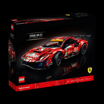 Ferrari 488 GTE Vermelho (1677 pcs)