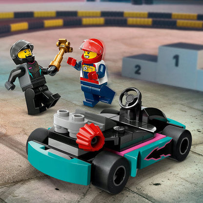 Karts + Pilotos de Corrida (99 pçs)